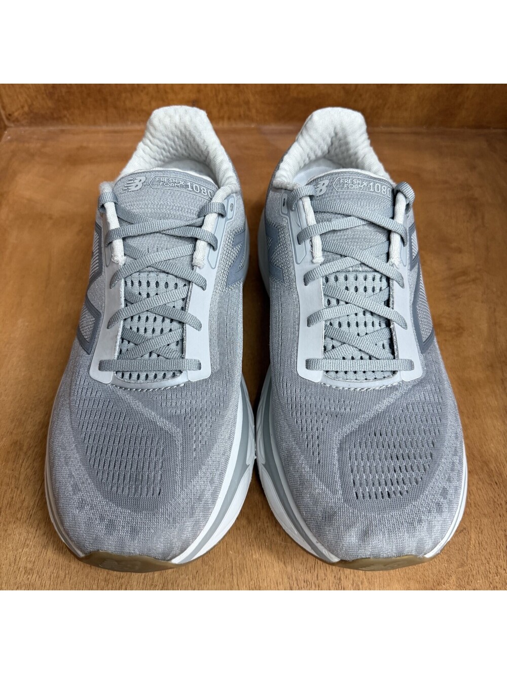 New Balance Fresh Foam X 1080v14 Shoes Mens 11.5 D Gray White Sneakers M108014G - Picture 2 of 15